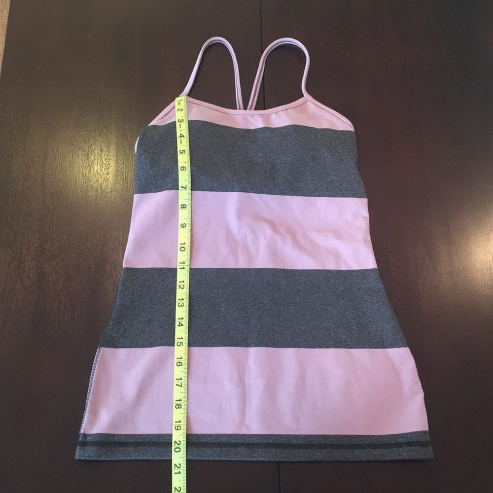 Lululemon Striped Racerback Tank - Picture 6 of 8